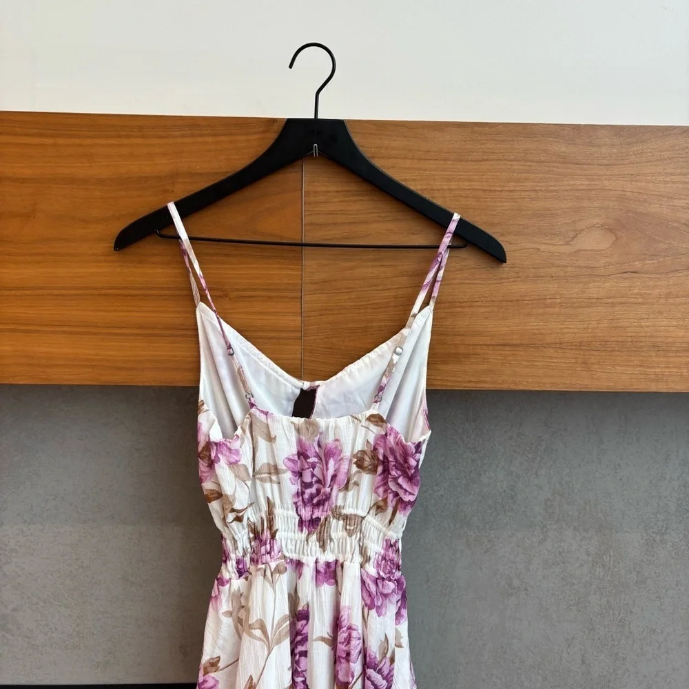 NWOT Abercrombie & Fitch Maxi Floral Dress, Size XS